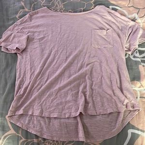 Solid light pink shirt